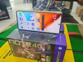 INFINIX Note40 Pro 5G Ram 8/256 gb mulus no minus lengkap