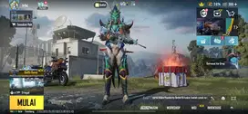 Jual akun PUBGm Glasier killmes