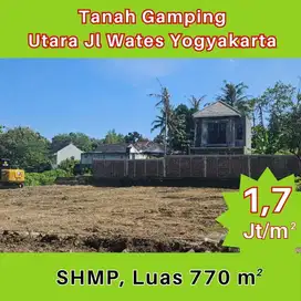 Di Jual Tanah Siap AJB Jogja Dekat Ambarketawang Gamping