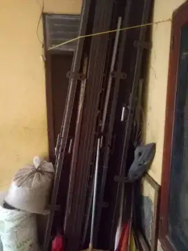 jual folding gate bekas plus pasang