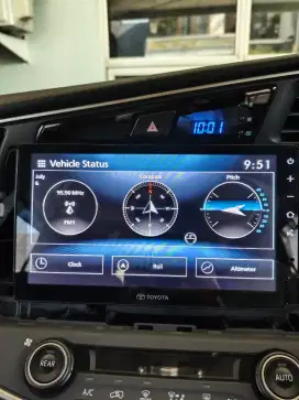 Head Unit Ori Innova Zenix 9in Apple android mulus