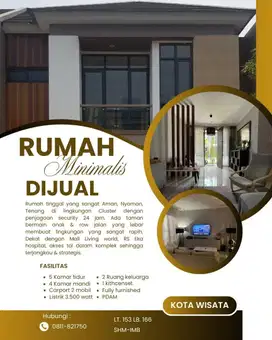 Dijual Rumah di Kota wisata cibubur