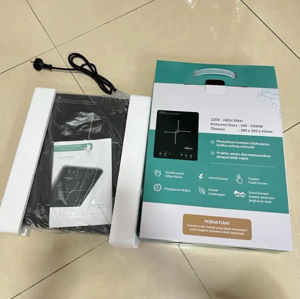 Kompor listrik anti ribet