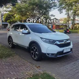 CRV turbo 2017 putih