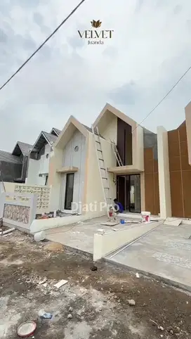 Miliki Rumah Modern Scandinavian Di Velvet Juanda Residence Free Biaya