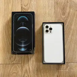 iPhone 12 Pro max 128GB Silver inter / semua kartu