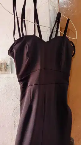 Jumpsuit hitam size S