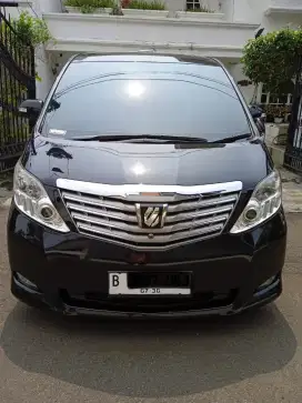 TOYOTA ALPHARD TYPE G BUILD UP TANGAN PERTAMA DARI BARU PAJAK HIDUP