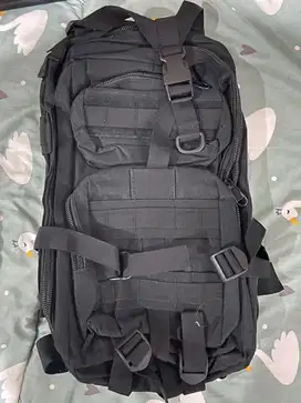 tas ransel backpack tactical silver knight