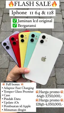 KREDiT IPHONE 11 GARANSI RESMI