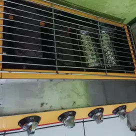 Panggangan sosis ayam bakar 4 tungku