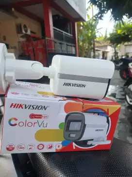 Paket cctv hikvision ColorVu gelap tetap berwarna
