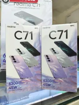 Realme C71 6GB/128GB,Baru,Segel Box,Garansi Resmi,Original