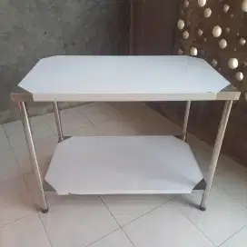 Meja stainless costum