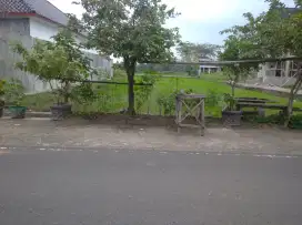Dijual tanah sawah jl. Opak sebelah RSST&SMK Kristen Klaten.