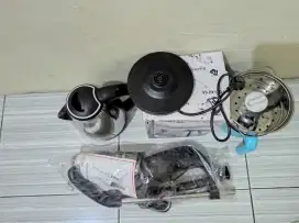 Teko listrik, panci listrik, dan penyedot debu