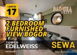 Sewa 2 Bedroom Furnished Bassura City Tower E Lantai 17 View Bandara