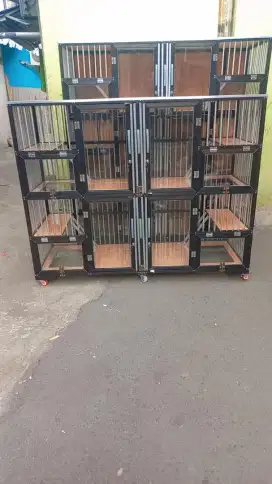 Kandang kucing 4pintu
