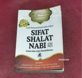 BUKU SIFAT SHALAT NABI PRELOVED ORIGINAL
