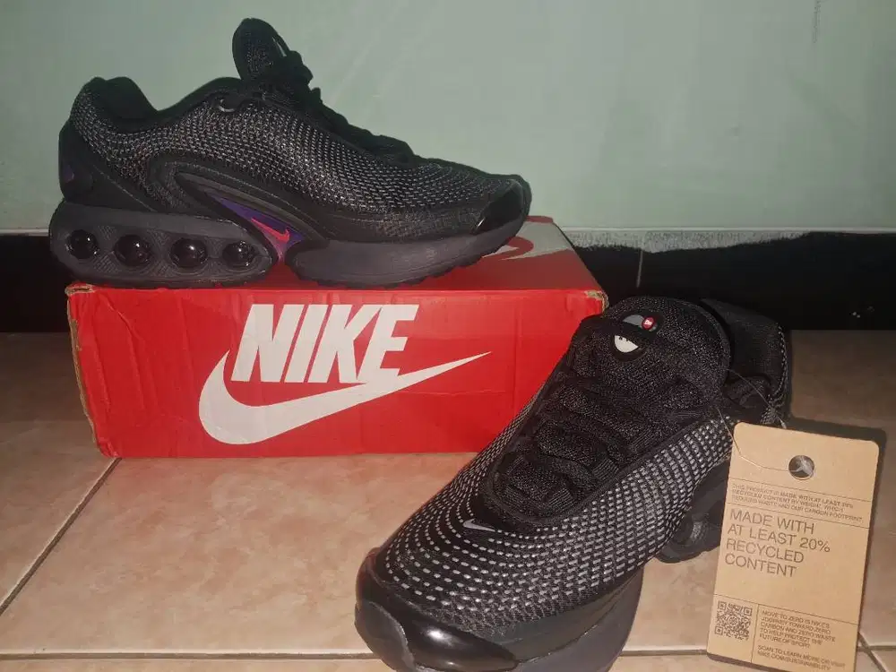 Sepatu full black 42 bekasi