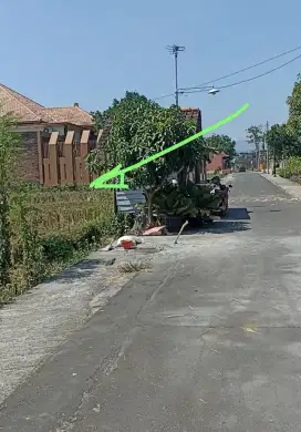 Dijual cepat tanah kering 1200 m²