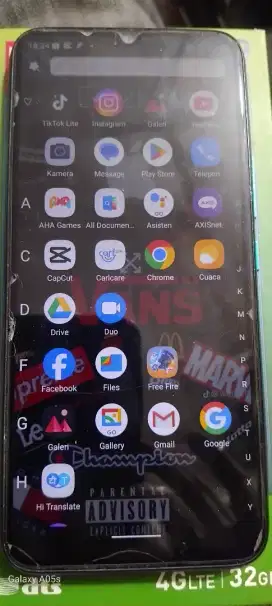 Jual satu unit handphone infinix smart 5