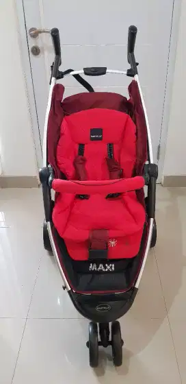 Stroler maxi merah maroon