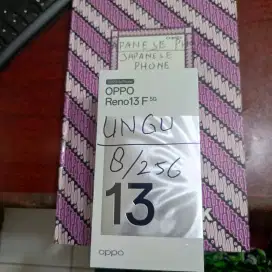 Oppo reno 13f 5g 8/256 new resmi