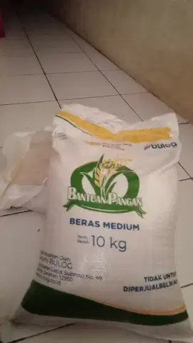 Beras bulog 10kg