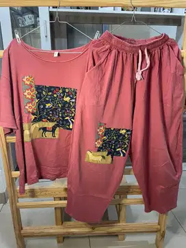 Baju 1 set wanita ukuran XXL