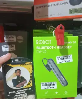 Headset bt robot talk 10 | Atlantis dahsyat