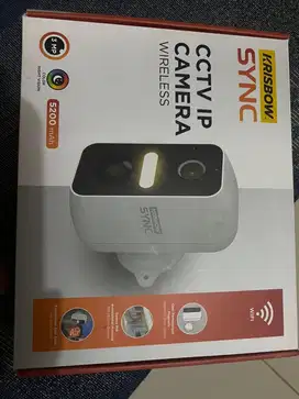 Dijual CCTV Krisbow Sync Ip Camera Wifi Battery Fixed 3mp
