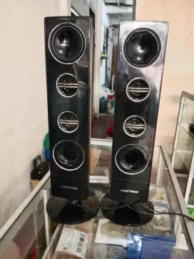 Speaker Tower Polytron Tv Led 32 inch 24in Soumd Bar Aktif hometheater
