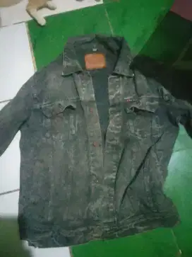 Jaket kemeja jeans