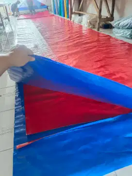 Terpal plastik, terpal truk, terpal tenda , bisa pesan ukuran. Ready