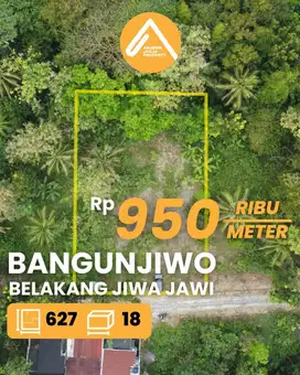 Jual Tanah Bangunjiwo Belakang Jiwa Jawi Harga Bu Tanah Relatif Datar
