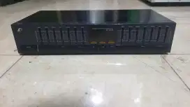Graphic equalizer sansui se2000 stereo pencacah suara music 2x7band