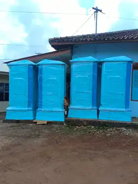 Toilet pekerja lapangan, toilet portabel ready stok Palembang