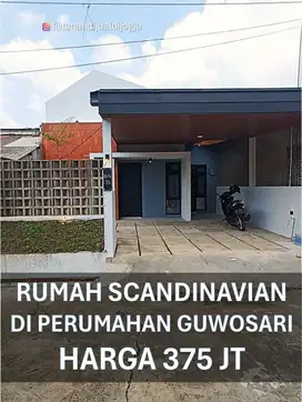 Rumah dekat Kampus UMY Siap Huni Skandinavian dalam Perum Guwosari