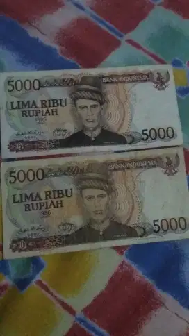 Uang kertas pecahan 5000