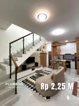 Dijual Rumah Baru Bonus Furniture dekat Jalan Gedongkuning