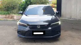 Km10rb honda civic turbo rs sedan cvt 2023 hitam pajak panjang
