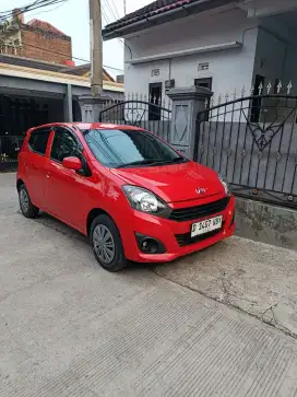 Ayla M matic merah mulus 2019