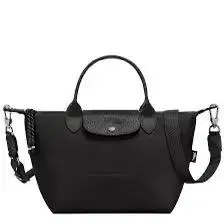 Longchamp ENERGY HANDBAG ukuran L BLACK - CANVAS