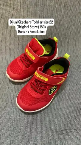 Skechers Toddler Merah