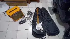 Gitar Listrik Scorpion JS20 Original  Lengkap