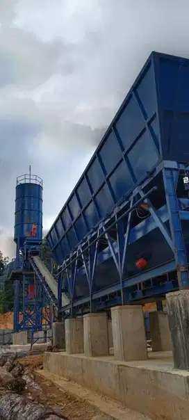 Batching plant wetmix 25-30 m3/ jam full otomatis sistem