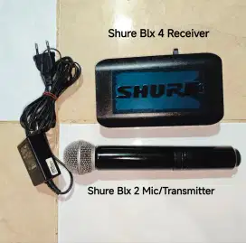 Mic Wirelles Shure Blx.4 + Blx.2/sm58