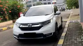 Km 36 ribuan honda crv turbo prestige 2017 sunroof putih