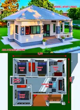 Tukang renovasi dan atap